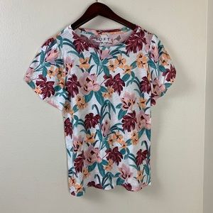 Loft Top Floral Design Size Small
